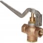 Kingston 305A Series Brass Quick Opening Flow Control Valve Squeeze Lever 3/8...