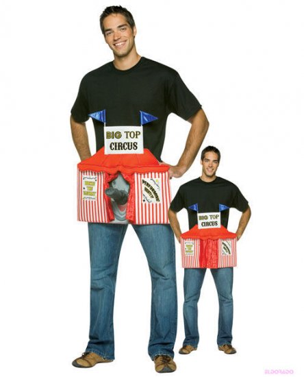 Big Top Circus Mens Adult Halloween Costume