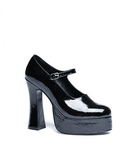 Eden By Ellie 5" Pump 1.5" Platform Black Size 7