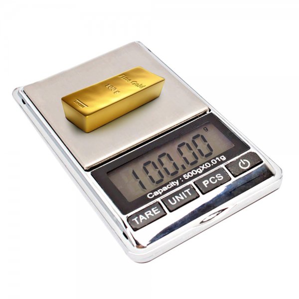 500g x 0.01g Mini Pocket Precise Digital Jewelry Scale - Free Delivery