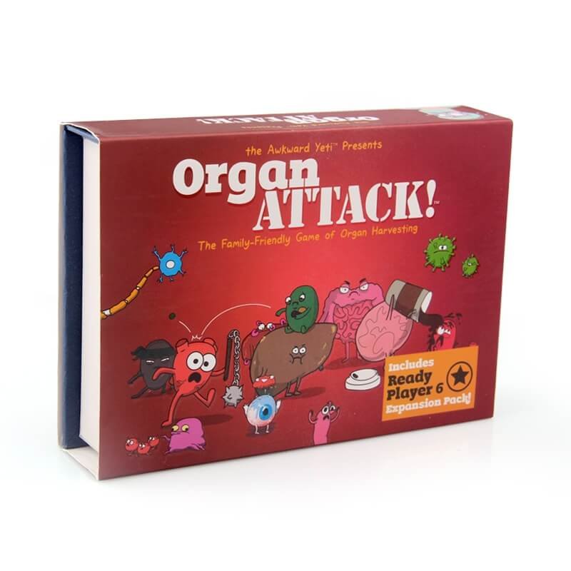 Organ ATTACK Human Family Friendly Funny Card Game