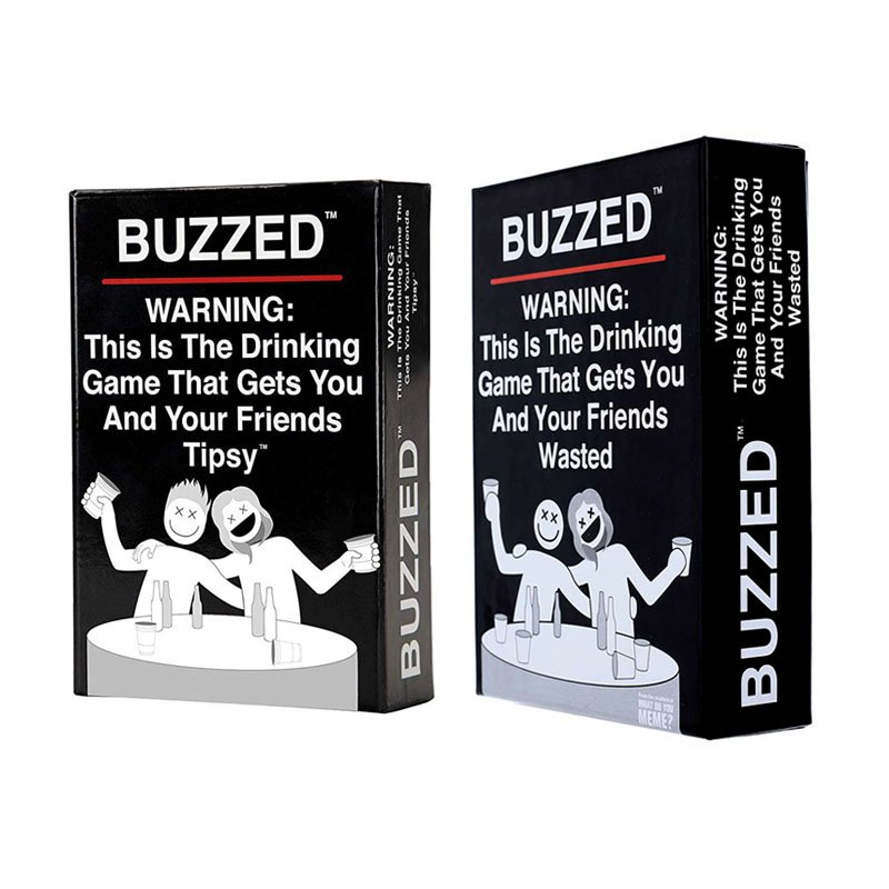 buzzed the drinking game cards