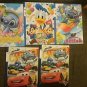 Walt Disney Korea Group of 5 Childrens Workbooks Numbers & Letters