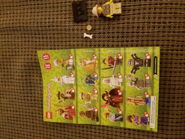 Lego Minifigure Paleontologist Series 13 Complete with Stand & Checklist