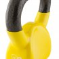 GOFIT GF-CKB10 CONTOUR KETTLEBELL & DVD (10 LBS, yellow)