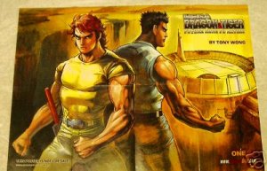VINTAGE 2002 MEGA DRAGON AND & TIGER PROMO POSTER