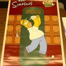 SIMPSONS HOMER CLOSE BUT NO DONUT POSTER 22x34 D’OH