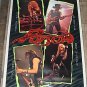 VINTAGE RARE 1988 POISON GROUP COLLAGE POSTER 22x34