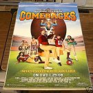 COMEBACKS MOVIE POSTER 27x40
