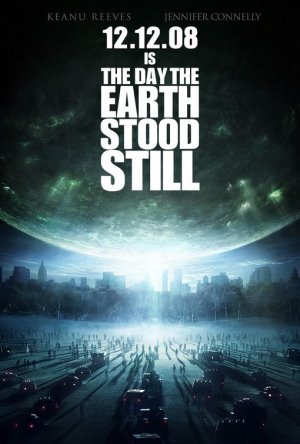 THE DAY THE EARTH STOOD STILL (2008)  POSTER KEANU REEVES FREE SHIPPING