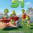 PLANET 51 MOVIE POSTER FREE SHIPPING 11x17