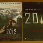 LOT OF 2 - 2012 MOVIE POSTER FREE SHIPPING