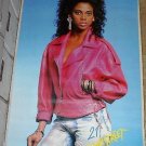 Vintage 1987 Judy Hoffs / Holly Robinson (Peetes) 21 Jump Street Poster 23 x 35