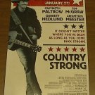 COUNTRY STRONG (free shipping) mini MOVIE POSTER GWYNETH PALTROW