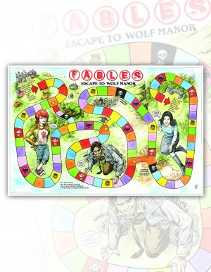 FABLES #100 POSTER DC COMICS 24 x 36 inches art by MARK BUCKINGHAM