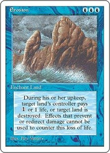 MTG EROSION near mint card 4th edition