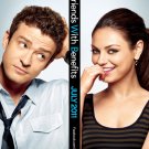 Friends With Benefits mini movie poster Justin Timberlake Mila Kunis 11 1/2 x 17 in FREE SHIPPING