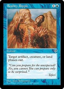 MTG REALITY RIPPLE (MIRAGE) near mint card