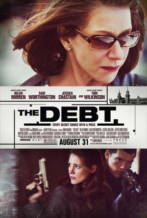 THE DEBT mini Movie Poster FREE SHIPPING Helen Mirren Sam Worthington