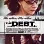 THE DEBT mini Movie Poster FREE SHIPPING Helen Mirren Sam Worthington