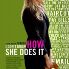 I DON'T KNOW HOW SHE DOES IT 27X40 D/S MOVIE POSTER Sarah Jessica Parker Verson B