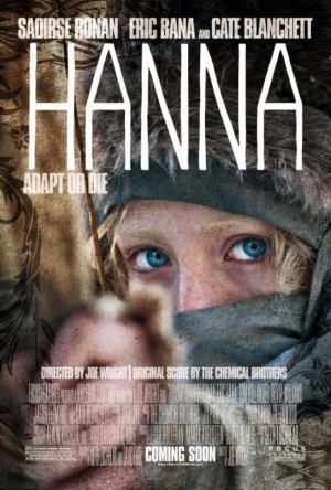 HANNA MOVIE POSTER  27x40 SAOIRSE RONAN ERIC BANA CATE BLANCHETT D/S