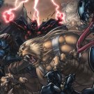ULTIMATES 3 VILLAINS PANORAMA POSTER MARVEL UNIVERSE 55 x 20 inches Brand New