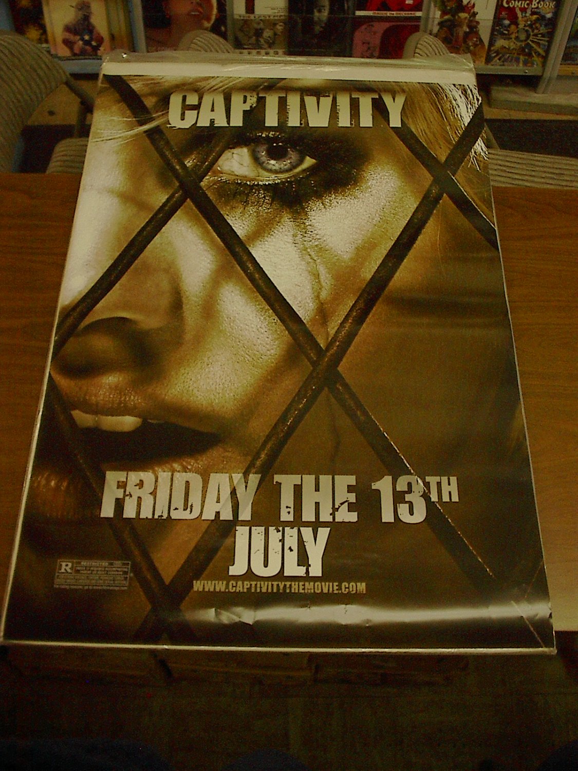 Captivity Advance Movie Poster (2007) 27 x 39 d/s Elisha ...