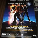 FANTASTIC 4 FOUR movie poster 27x19 Jessica Alba promo