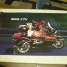 Vintage 1988 Alex's Beer Run Stroh's Beer Advertisement Poster 22 x 34 inches