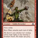 MTG Riot Piker (Dragon's Maze) Common Magic the Gathering near mint condition card