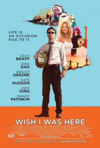 Wish I Was Here Movie Poster 27 x 40 inches (2014) d/s Kate Hudson