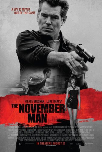 The November Man (2014) Movie Poster 27x40 Pierce Brosnan