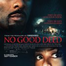 No Good Deed Advance Promotional Movie Poster (2014) Taraji P. Henson Idris Elba
