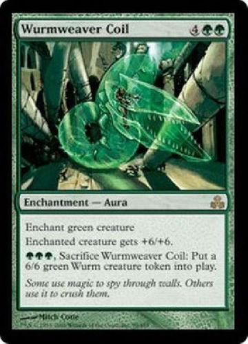 MTG Wurmweaver Coil (Guildpact) near mint card Rare