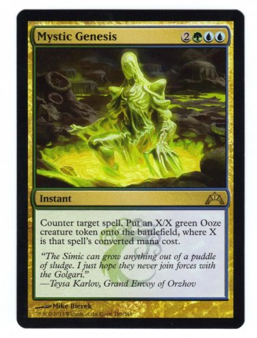 MTG Mystic Genesis (Gatecrash) near mint card Rare