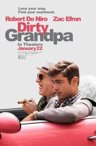 Dirty Grandpa Movie Poster FREE SHIPPING Robert De Niro Zac Effron