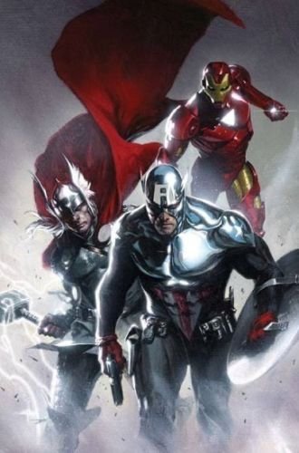 SECRET INVASION POSTER art by DELL OTTO Captain America Iron Man 24 x 36 inches FULL SIZE POSTER