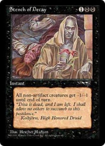 MTG Stench of Decay (Alliances) near mint card