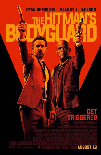 The Hitman's Bodyguard 27x40 RYAN REYNOLDS SAMUEL JACKSON FREE SHIPPING