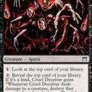 MTG Cruel Deceiver (Champions of Kamigawa) Common near mint card Magic the Gathering