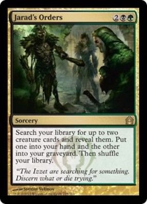 MTG Jarad's Orders (Return to Ravnica) near mint card Rare