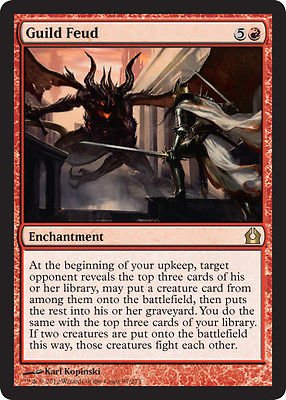 MTG Guild Feud (Return to Ravnica) near mint card or better  Rare