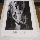 Vintage 1988 Contemporary Pin Up Sexy Shirtless Macho man POSTER (23 x 34 inches)