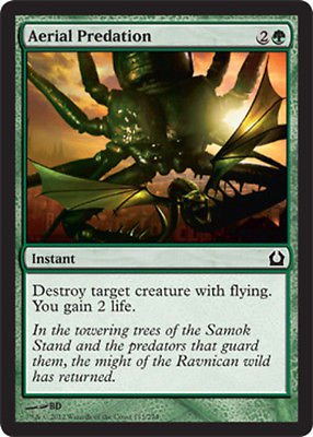 MTG Aerial Predation * (Return to Ravnica) near mint card Common