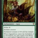 MTG Gigantiform (Zendikar) near mint card Rare