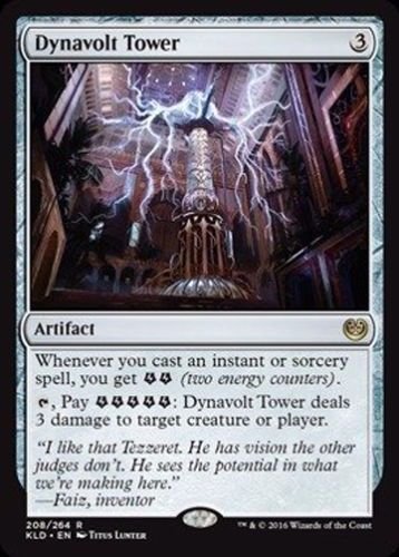 MTG Dynavolt Tower (Kaladesh) near mint card Rare