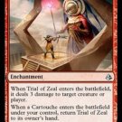 MTG Trial of Zeal (Amnkhet) near mint card Common