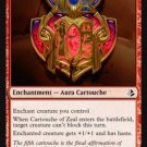 MTG Cartouche of Zeal (Amonkhet) near mint card Common