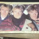 Vintage 1983 The Police Band Poster 23 x 35 inches NEVER PREVIOUSLY DISPLAYED